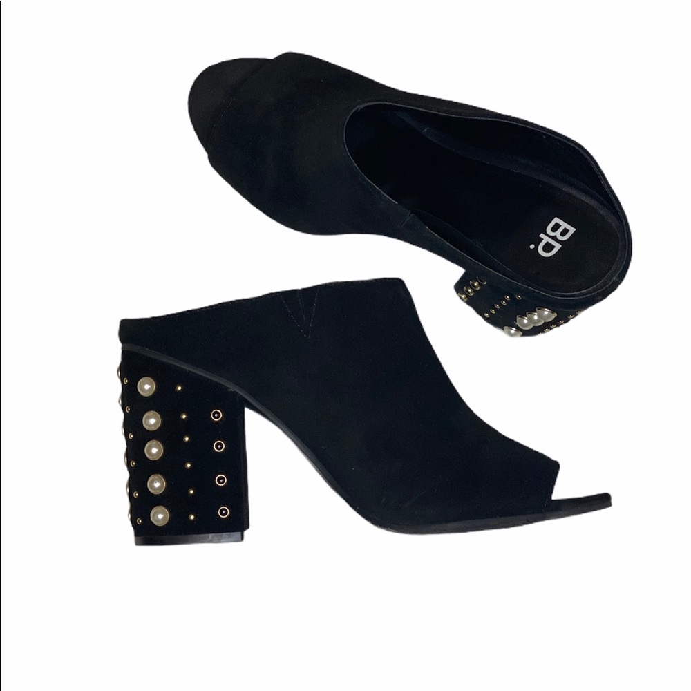 BP embellished mule heels